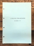Pioneer QC-800A / Preamplifier Service Manual *original*. Fixed Price $24.97.