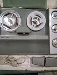 Mayfair Solid State 1607 Reel To Recorder Tested, Cleaned Has Tape. Fixed Price $42.50.