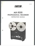 Otari Reel To MX-5050 Professional Recorder Owner Manual 61 Pages. Fixed Price $23.95.