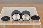 Volume Tone Power Knobs Replacement Part For Lafayette Audio Reel Player RK-142V. Fixed Price $14.95.