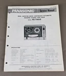Panasonic Stereo Tape Deck RS-796US Service Manual D-4457. Fixed Price $74.95.