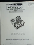 Voice Of Music 1481-1 Reel To Service Manual. Fixed Price $29.99.