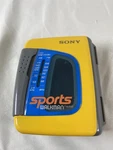 Sony Walkman WM-FS191 Sports Radio Cassette Player Am Fm Works No Headphones. Fixed Price $36.00.