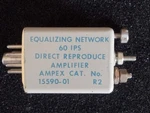 Rare Ampex Cat. No. 15590-01 Equalizing Network Direct Rrproduce Amplifier. Fixed Price $29.99.