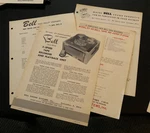 Vintage Bell RT-75 RT-65 Reel Tape Recorder Specs 1954 Hi Fi Price List. Fixed Price $11.99.