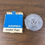 Vintage Ampex 3 Reel Leader Tape - Open Box. Fixed Price $9.95.