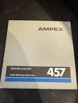 Vtg 457 Grand Studio Mastering Audio Tape 1/4 Pre-owned AMPEX1. Fixed Price $11.52.