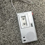 Realistic MICRO18 14 1042 Voice Actuated Handheld Audio Cassette Recorder Works. Fixed Price $19.97.