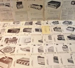 Knight Portable Reel Tape Recorder Sams Photofact Models KN-4010, KN-4020. Fixed Price $15.95.