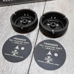 Pioneer PP-220A Reel To 1/4" Tape Nab Hub 10.5" Pair Adapters W/ Adj Sheet. Fixed Price $178.00.