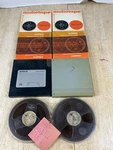 Lot Of 8 Used Mixed Brands Ampex Basf Audiotape Scotch Reel 7. Fixed Price $31.49.