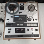 Akai GX-365D Reel Tape Deck Auto Reverse Original Wood Cover Made Japan. Fixed Price $200.00.