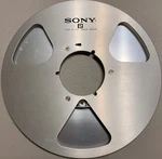 Sony 10" Empty Metal Reel, Classic 3 Window Silver, New Box + Bag *sale*. Fixed Price $26.95.