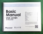 Pioneer VSX-LX101 Basic Instruction Manual: 28 Pages & Protective Covers!. Fixed Price $20.25.