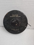 Montgomery Wards Master Quality Historical House Brand Steel Tape 100FT. Vntg.. Fixed Price $17.99.