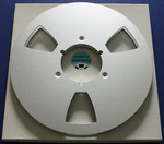 New Analog Audio 10.5" 1/2" Metal Tape Reel -nab Hub- Silver -rtm Atr 3M Ampex. Fixed Price $41.99.