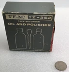 Vintage Teac TZ-252 Tape Recorder Oil & Polisher Set Kit Japan. Fixed Price $49.99.
