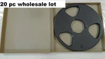 20 Box + Nab Plastic Take Up Reel Master 1/4" No Tape 10.5" Empty Flange. Fixed Price $303.99.