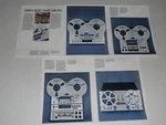 Pioneer Open Reel Brochure 1980 RT-909,RT-1011L,RT-2022,RT-707 5 Pg, Specs, Info. Fixed Price $13.99.