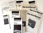 Technics Operating Instructions - All Original. Fixed Price $25.00.