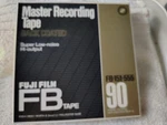 Fuji Master Rec Tape Back Coated Reel To FB-151-555 90 * Sealed Japan. Fixed Price $75.00.