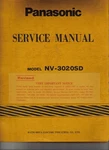 Panasonic Service Manual For NV-3020SD. Fixed Price $107.81.