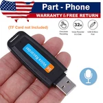 Mini Usb Voice Digital Sound Audio Recorder U-disk Flash Drive Recording Pen. Fixed Price $11.99.