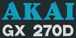 Akai Gx 270D (with Reels On) Signature Series Dust Cover. Fixed Price $32.00.