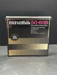 Vintage Ud Xl Professional Maxell 50-60B Sound Recording Tape 7" Reel Sealed. Fixed Price $36.95.