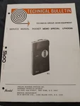 Norelco LFH0095 Pocket Memo Service Manual Original. Fixed Price $29.99.