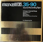Excellent Maxell 35-90 Ud Loaded Tape Reel & Original Box 7 Lightly Used. Fixed Price $29.00.