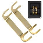 2PCS Speaker Wiring Connector Copper Lugs Binding Posts. Fixed Price $6.75.