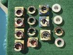 Lot Of 15 Vintage Recording Wire Spools Silvertone Webster Chicago Webcor. Fixed Price $150.00.
