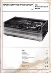 Service Manual Guide Saba Tg 600 Sh Studio Tape Recorder. Fixed Price $15.37.