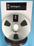 Burlington Recording 1/4"X 3600' Pro Reel Tape 10.5" Metal Mil. Fixed Price $74.95.