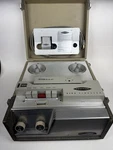 Pentron Triumph XP60 Tube Reel Tape Recorder Original Microphone W Electric Eye. Fixed Price $100.00.