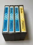 Vintage Collectible Norelco Recordable Cassette Tapes C-120 C-60 Lot Of 4. Fixed Price $15.00.