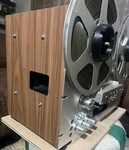 Wood Side Covers For Pioneer RT909 Laminated Walnut Machine Not Included. Fixed Price $129.00.