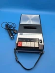 Vtg Ross Cartridge Tape Recorder/ Automatic Level Control Mic Model 8700 Works. Fixed Price $19.95.
