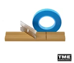 Splicing Block Kit Open Reel 1/4" Gold Anodized Aluminum, Splice Tape, Gem Blade. Fixed Price $44.98.