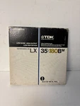Tdk Lx 35180BM 10.5" Inch Reel, 1/4 Recording Tape. Fixed Price $39.00.