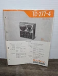 Sony TC-277-4 Channel Stereo Tapecorder Service Manual Original Paperwork. Fixed Price $26.99.