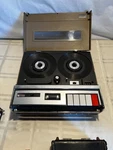 Wollensak 3M Reel To Tape Recorder W/ Microphone Mid Century Audio. Fixed Price $275.00.