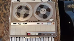 Aiwa Briefcase Reel To Model TP-719S Rare. Fixed Price $149.00.