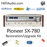 Pioneer SX-780 Full Rebuild Restoration Recap Service Kit Fix Repair Capacitor. Fixed Price $155.00.
