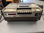 Vintage Sony Betamax X2 SL-8600 Video Cassette Recorder. Fixed Price $112.00.