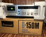 Vintage Sansui D-150M Stereo Cassette Tape Recorder Player Deck.. Fixed Price $64.35.