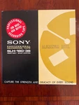 Sony SLH-180-36 10.5 Professional 1/4" Audio Tape W/ Metal Reel Japan. Fixed Price $39.99.