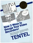 Tentelometer Video Tape Tension Gauge Recorder Calibration Tool Brochure. Fixed Price $19.99.