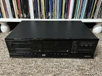 Kenwood KX-57W Stereo Double Cassette Deck Dual Tape Player Japan Serviced. Fixed Price $149.00.